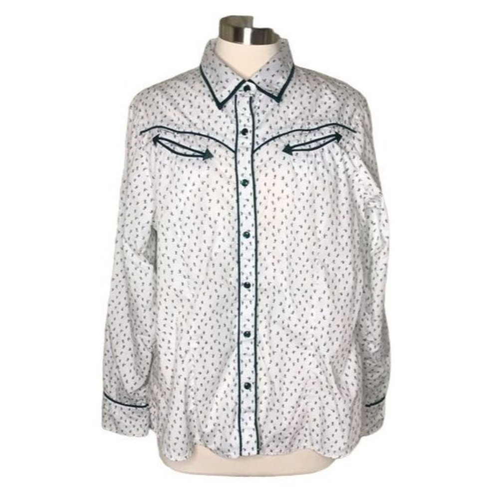 Sherri Cervi Resistol XL Chisum cactus shirt